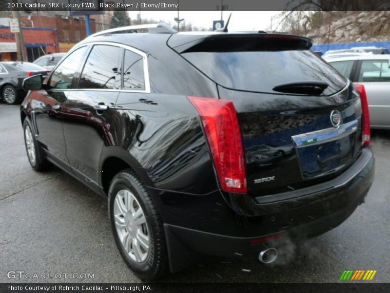Black Raven / Ebony/Ebony 2013 Cadillac SRX Luxury FWD