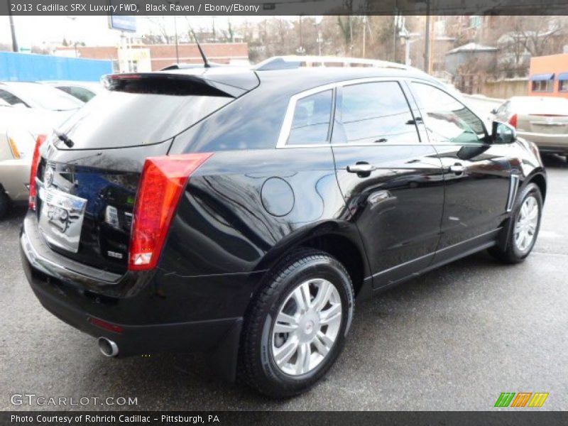 Black Raven / Ebony/Ebony 2013 Cadillac SRX Luxury FWD