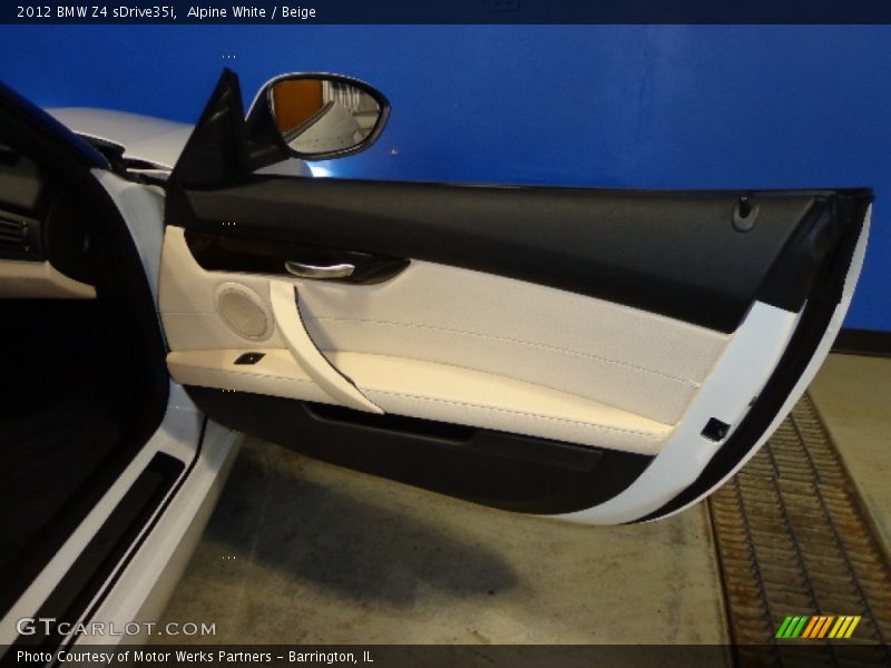 Door Panel of 2012 Z4 sDrive35i