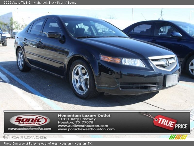 Nighthawk Black Pearl / Ebony 2006 Acura TL 3.2