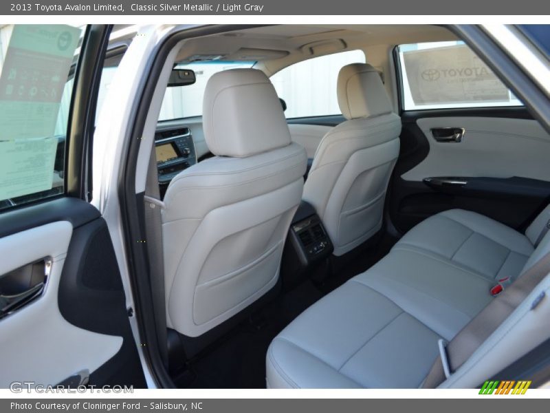 Classic Silver Metallic / Light Gray 2013 Toyota Avalon Limited
