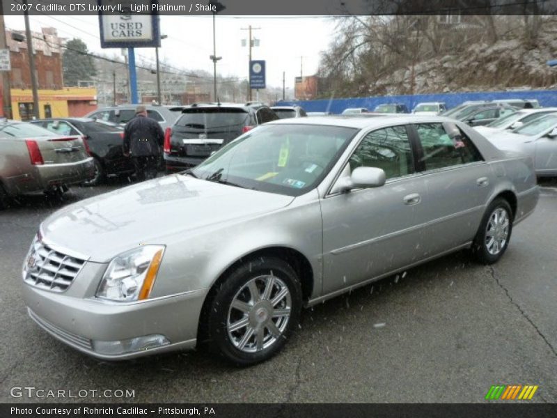 Light Platinum / Shale 2007 Cadillac DTS Luxury II