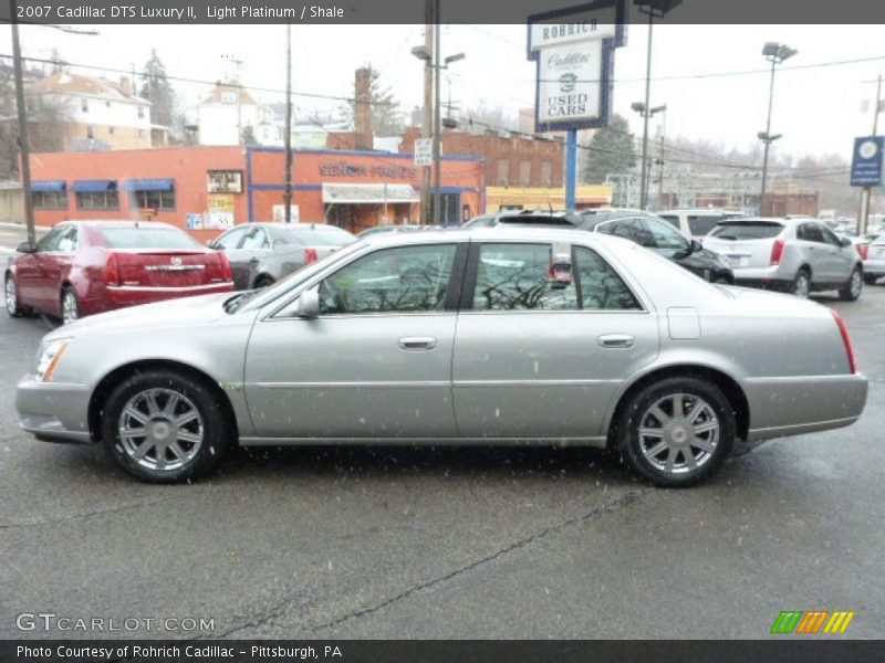 Light Platinum / Shale 2007 Cadillac DTS Luxury II