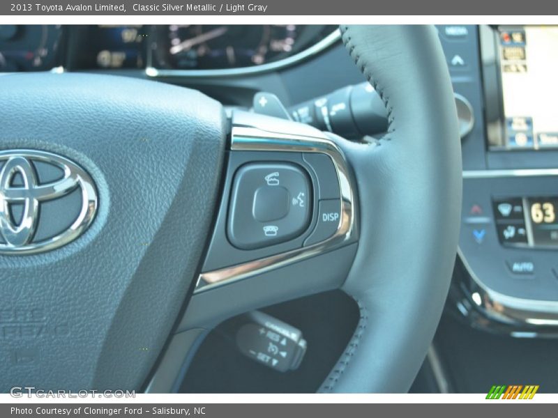 Classic Silver Metallic / Light Gray 2013 Toyota Avalon Limited