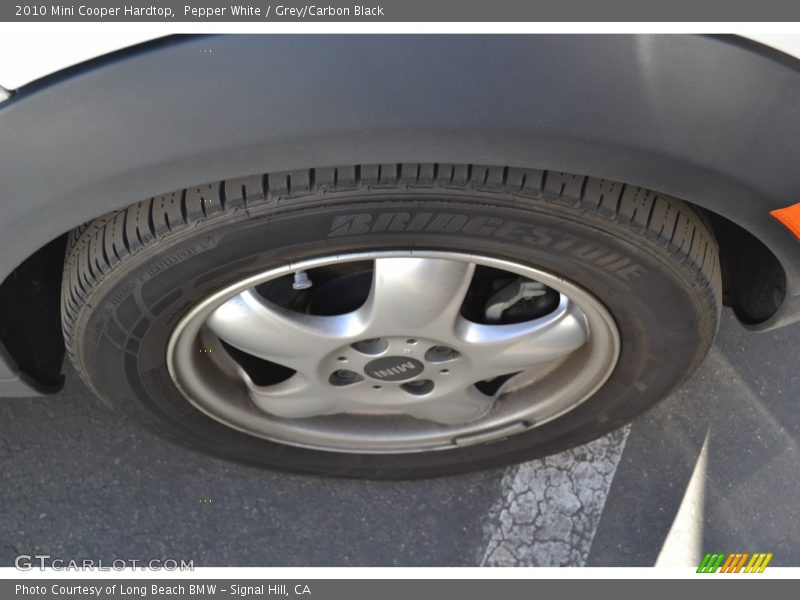 Pepper White / Grey/Carbon Black 2010 Mini Cooper Hardtop