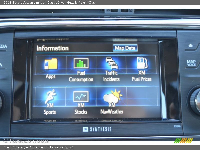 Classic Silver Metallic / Light Gray 2013 Toyota Avalon Limited