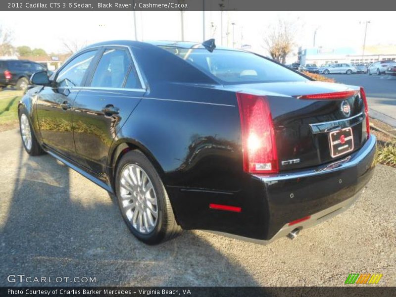 Black Raven / Cashmere/Cocoa 2012 Cadillac CTS 3.6 Sedan