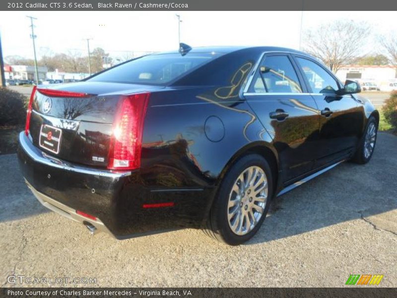 Black Raven / Cashmere/Cocoa 2012 Cadillac CTS 3.6 Sedan