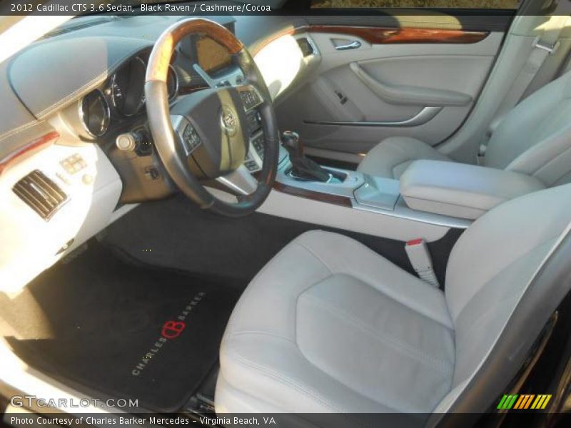 Black Raven / Cashmere/Cocoa 2012 Cadillac CTS 3.6 Sedan