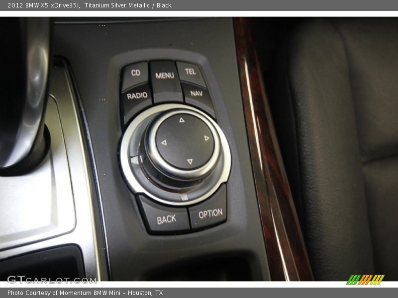 Titanium Silver Metallic / Black 2012 BMW X5 xDrive35i