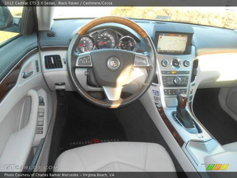 Black Raven / Cashmere/Cocoa 2012 Cadillac CTS 3.6 Sedan