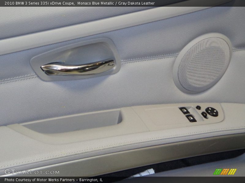 Monaco Blue Metallic / Gray Dakota Leather 2010 BMW 3 Series 335i xDrive Coupe