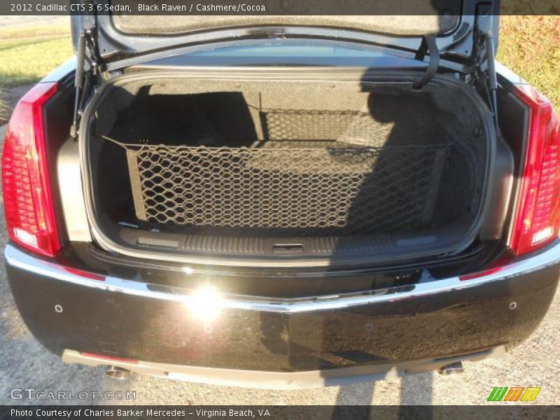 Black Raven / Cashmere/Cocoa 2012 Cadillac CTS 3.6 Sedan