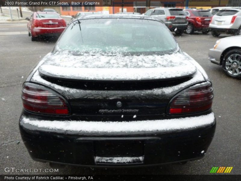 Black / Graphite 2003 Pontiac Grand Prix GTP Sedan