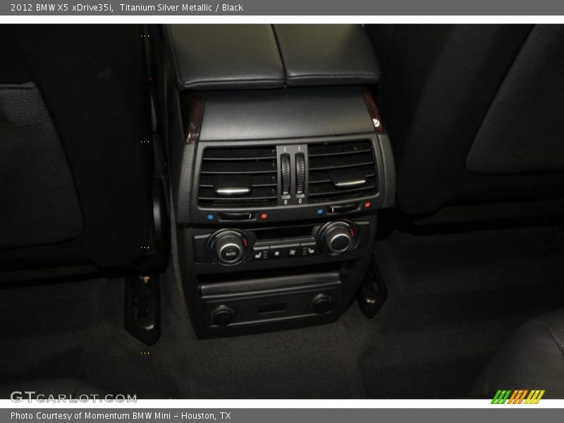 Titanium Silver Metallic / Black 2012 BMW X5 xDrive35i