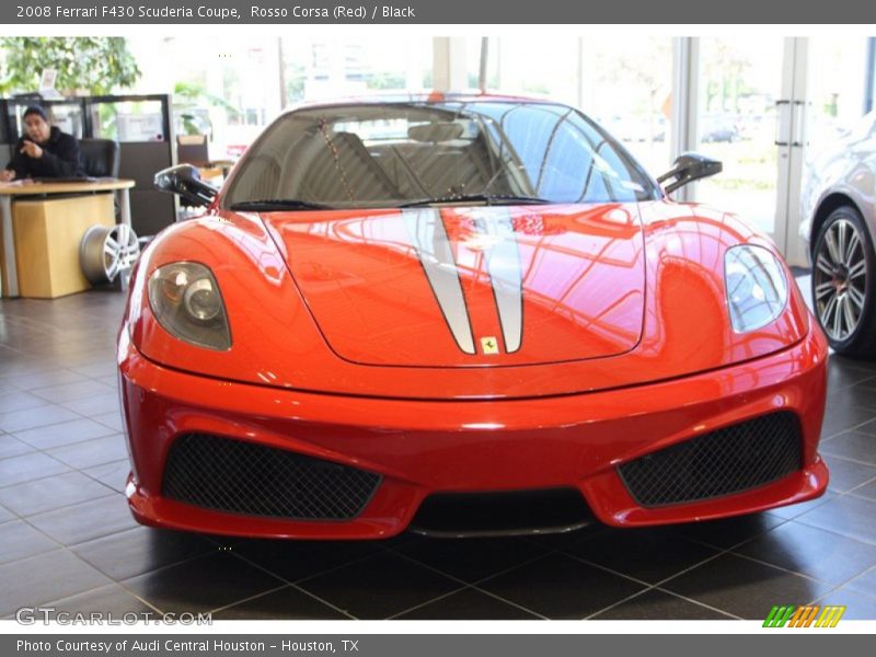 Rosso Corsa (Red) / Black 2008 Ferrari F430 Scuderia Coupe