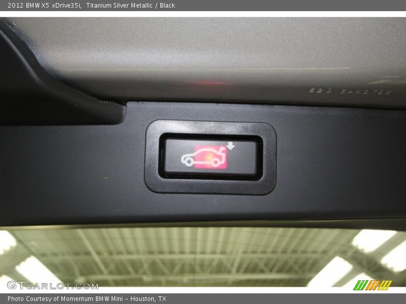 Titanium Silver Metallic / Black 2012 BMW X5 xDrive35i