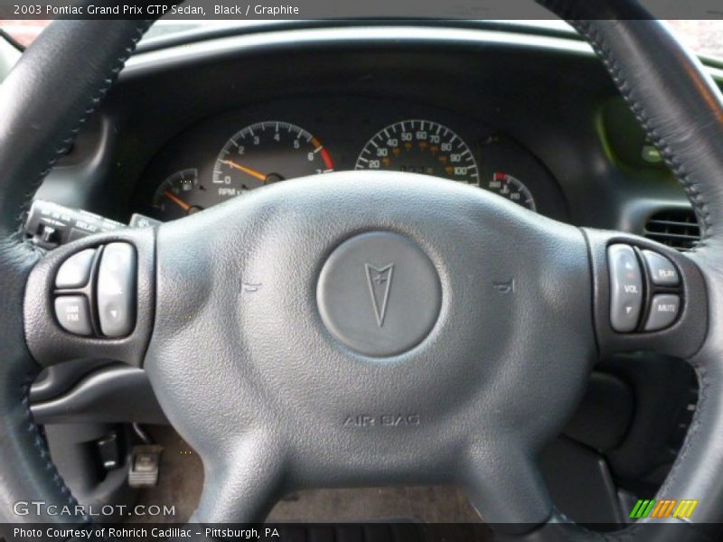  2003 Grand Prix GTP Sedan Steering Wheel