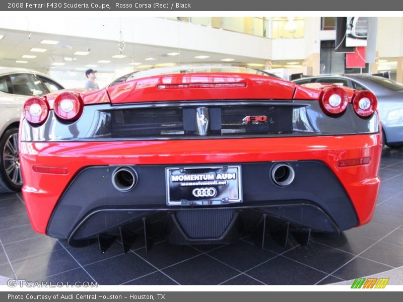 Rosso Corsa (Red) / Black 2008 Ferrari F430 Scuderia Coupe