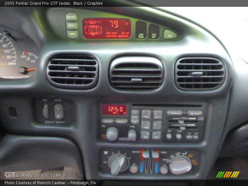 Controls of 2003 Grand Prix GTP Sedan