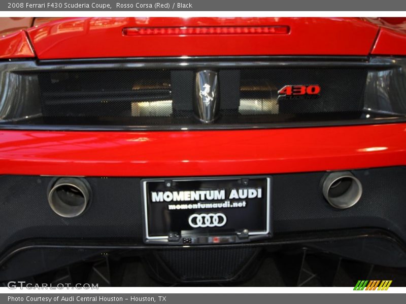 Rosso Corsa (Red) / Black 2008 Ferrari F430 Scuderia Coupe