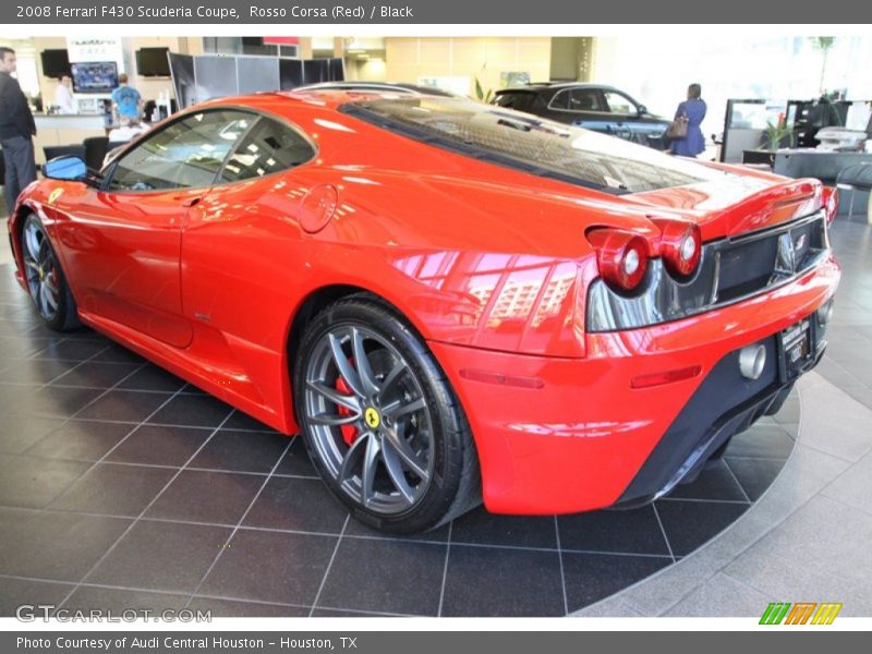 Rosso Corsa (Red) / Black 2008 Ferrari F430 Scuderia Coupe