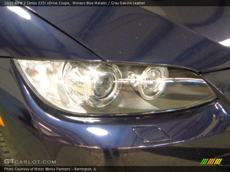 Monaco Blue Metallic / Gray Dakota Leather 2010 BMW 3 Series 335i xDrive Coupe