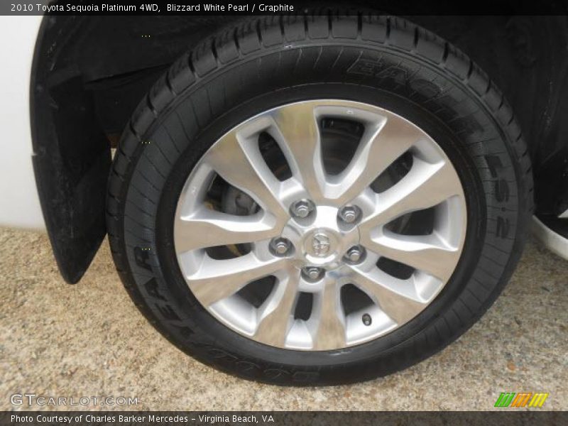  2010 Sequoia Platinum 4WD Wheel