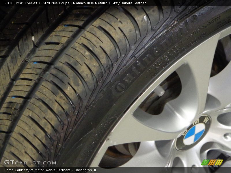 Monaco Blue Metallic / Gray Dakota Leather 2010 BMW 3 Series 335i xDrive Coupe