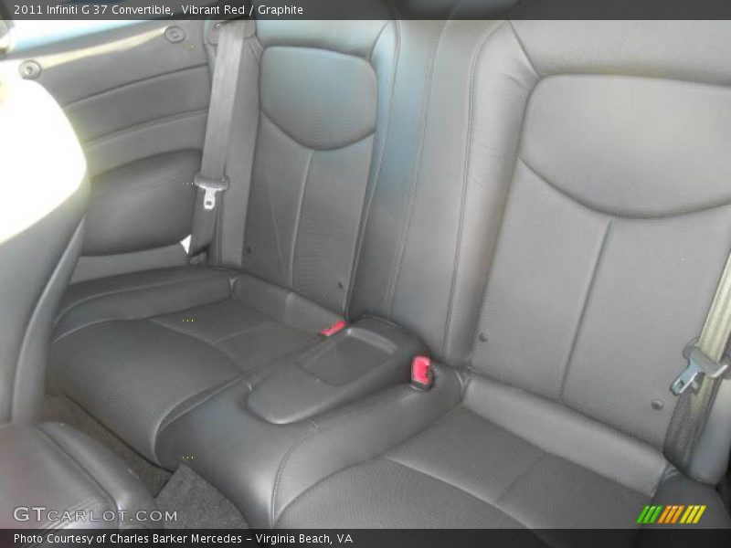 Vibrant Red / Graphite 2011 Infiniti G 37 Convertible