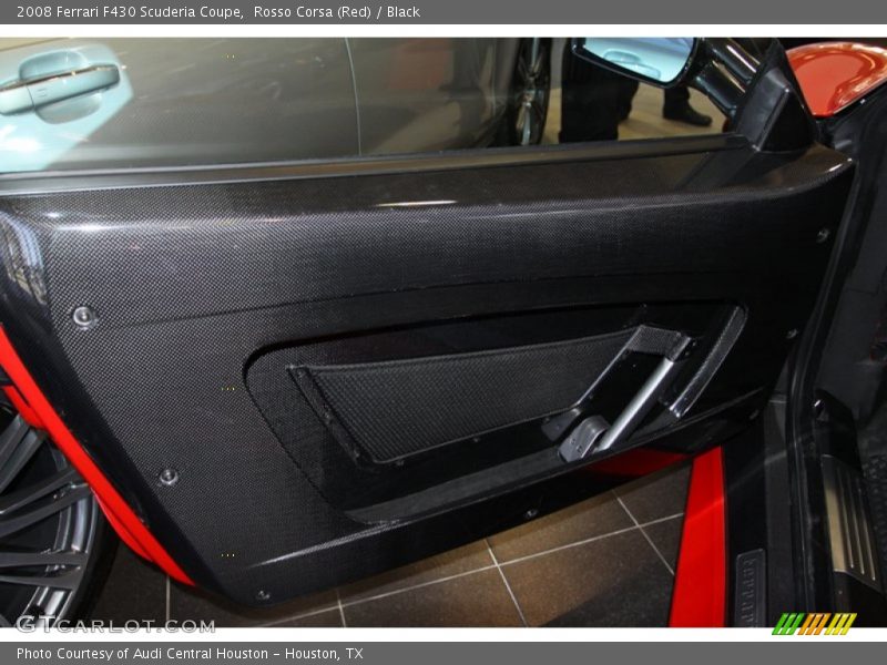 Rosso Corsa (Red) / Black 2008 Ferrari F430 Scuderia Coupe