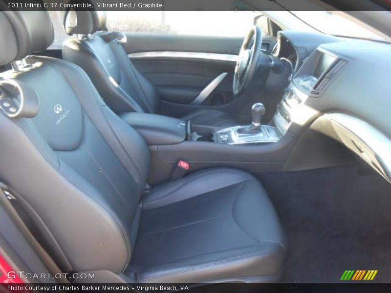 Vibrant Red / Graphite 2011 Infiniti G 37 Convertible