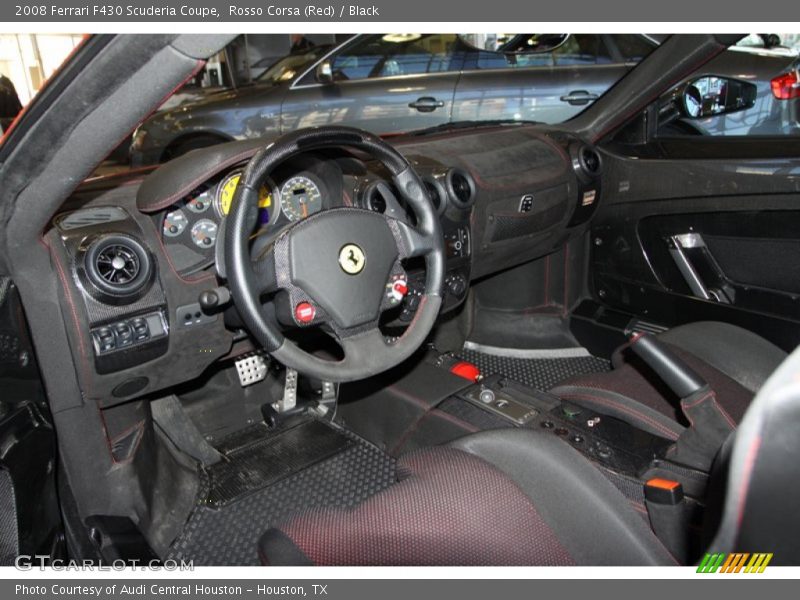 Black Interior - 2008 F430 Scuderia Coupe 