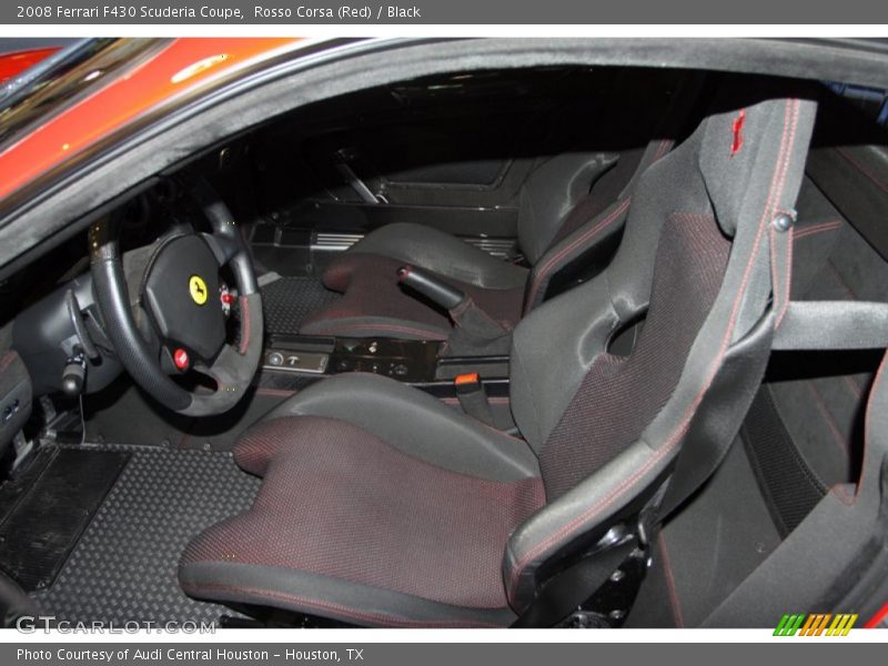 Front Seat of 2008 F430 Scuderia Coupe