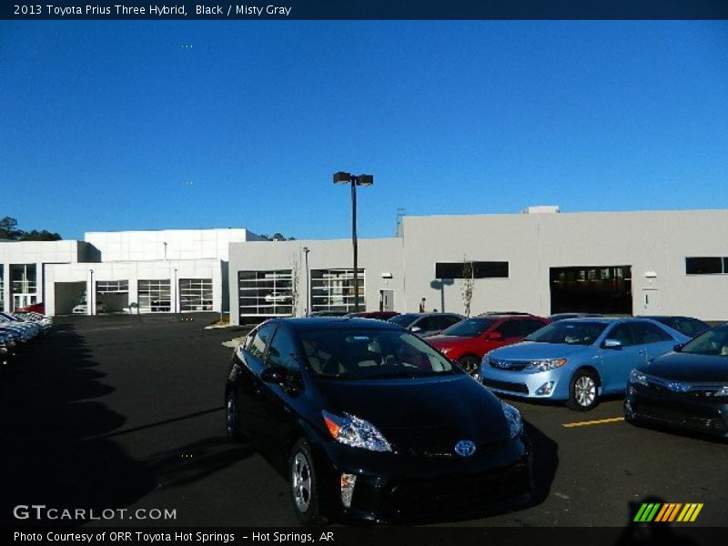Black / Misty Gray 2013 Toyota Prius Three Hybrid