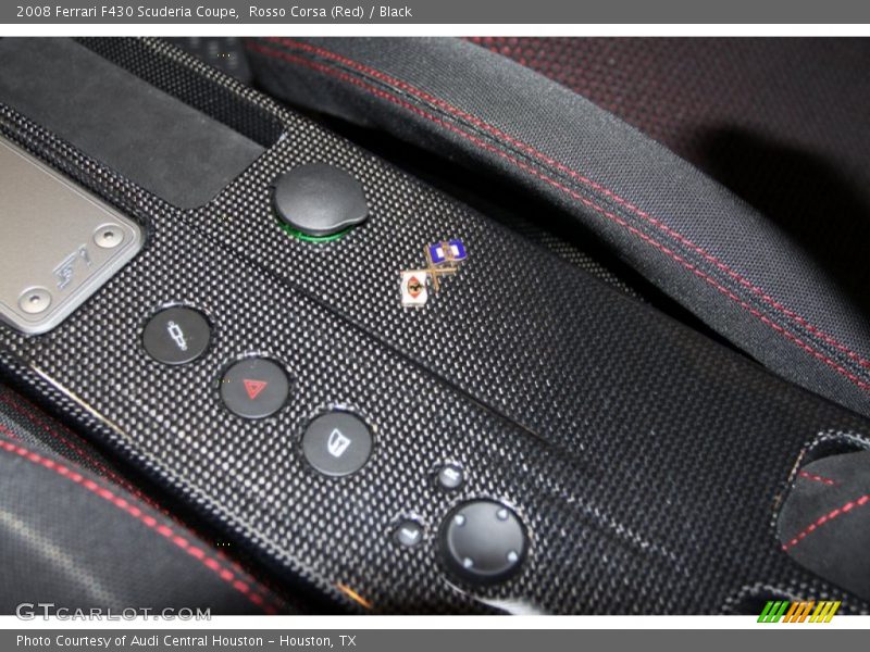 Controls of 2008 F430 Scuderia Coupe