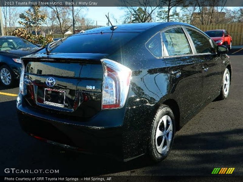 Black / Misty Gray 2013 Toyota Prius Three Hybrid