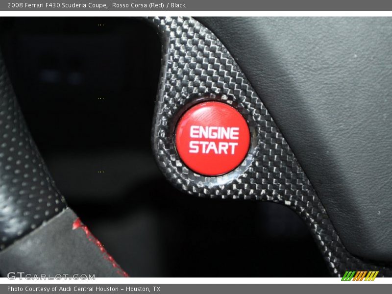 Controls of 2008 F430 Scuderia Coupe