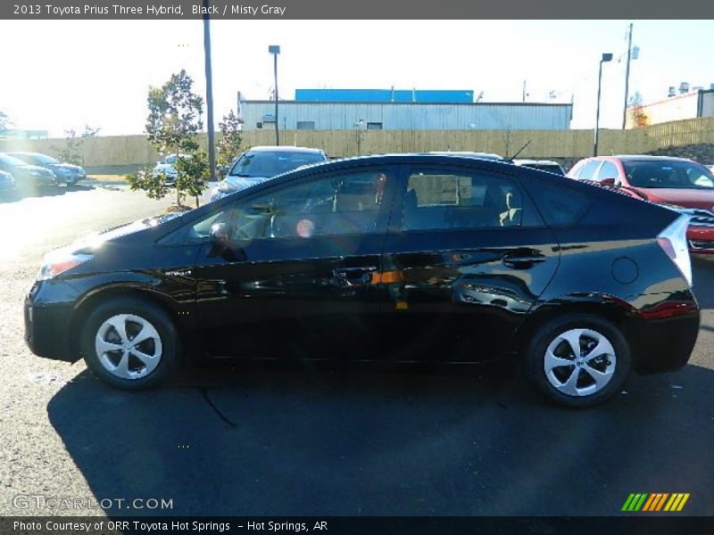 Black / Misty Gray 2013 Toyota Prius Three Hybrid