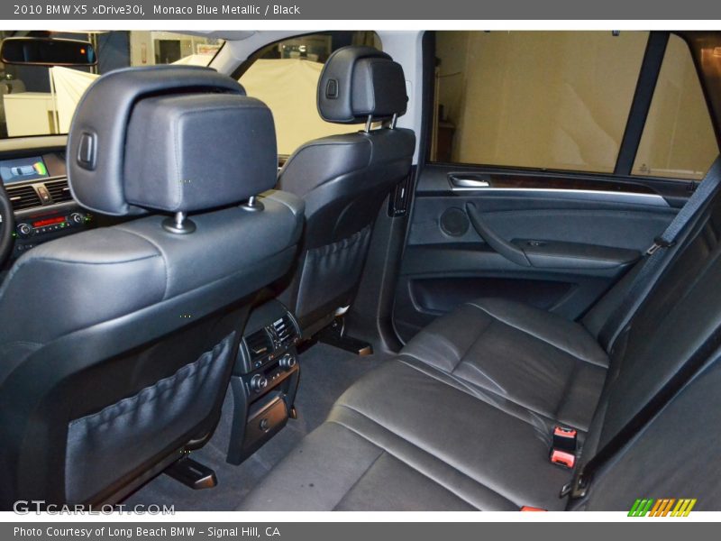 Monaco Blue Metallic / Black 2010 BMW X5 xDrive30i
