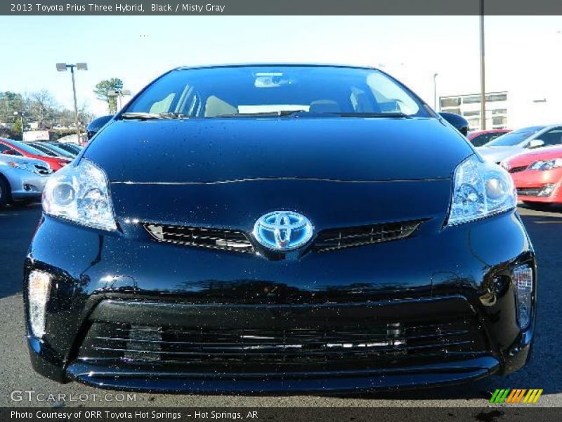 Black / Misty Gray 2013 Toyota Prius Three Hybrid