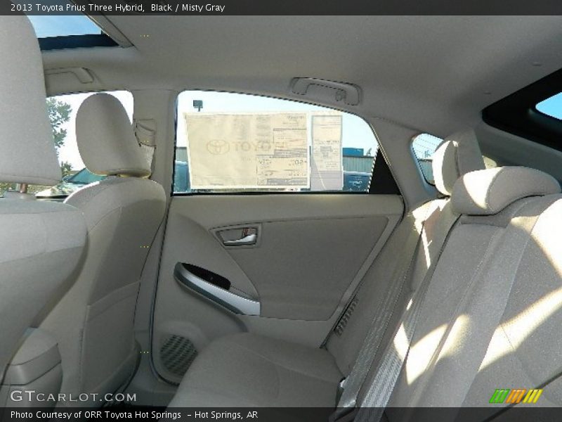 Black / Misty Gray 2013 Toyota Prius Three Hybrid