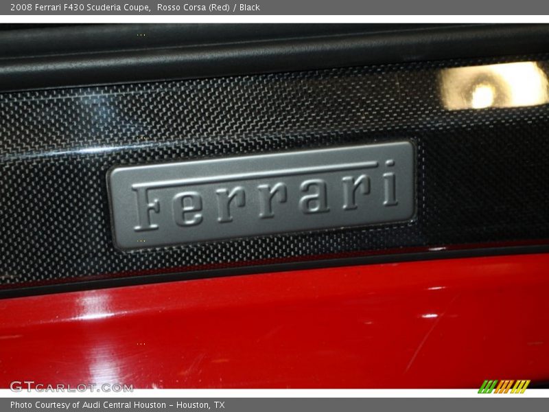 Rosso Corsa (Red) / Black 2008 Ferrari F430 Scuderia Coupe