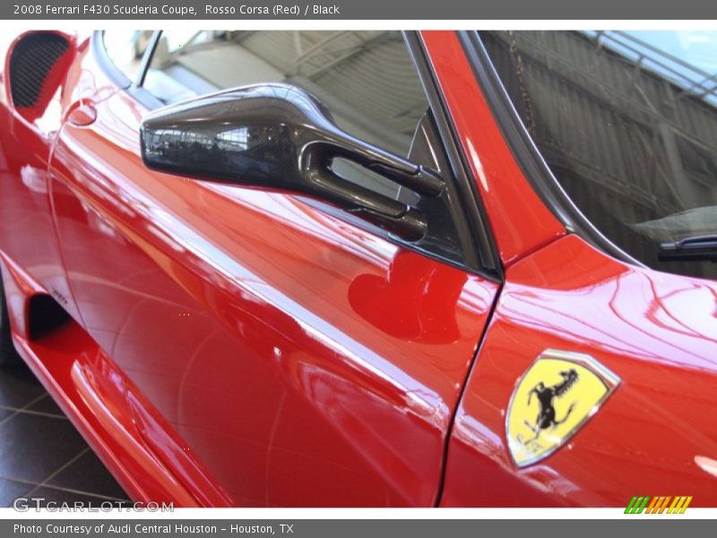 Rosso Corsa (Red) / Black 2008 Ferrari F430 Scuderia Coupe