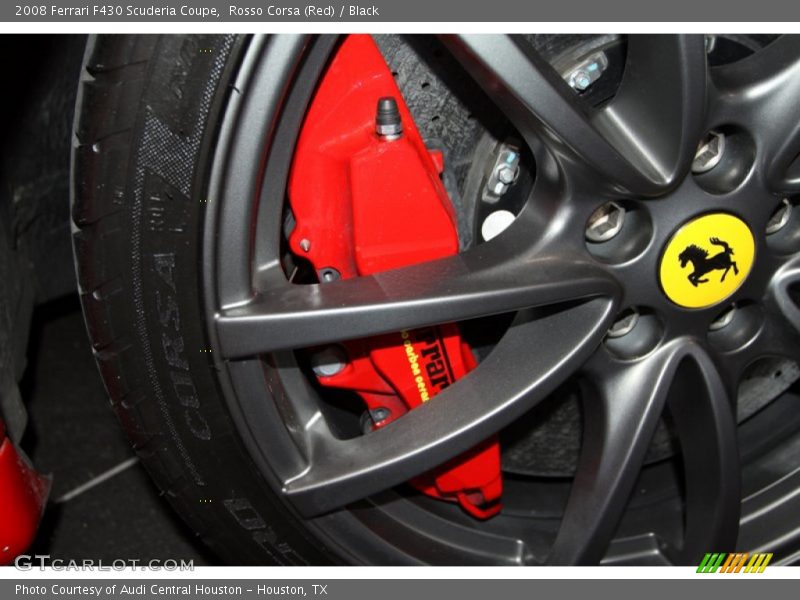 Rosso Corsa (Red) / Black 2008 Ferrari F430 Scuderia Coupe