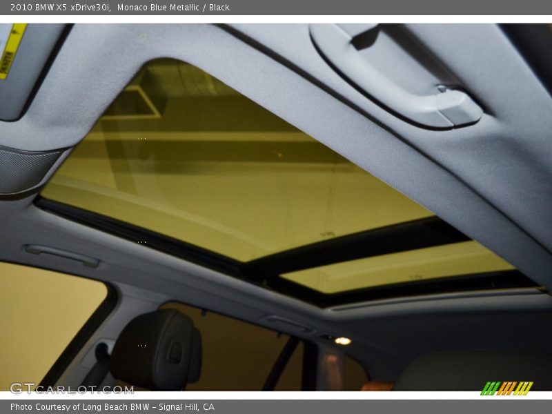 Monaco Blue Metallic / Black 2010 BMW X5 xDrive30i