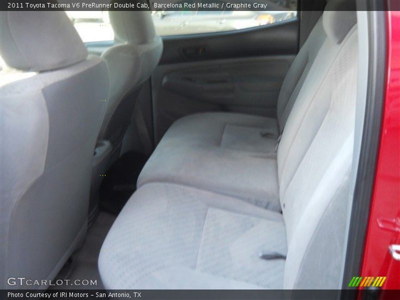 Barcelona Red Metallic / Graphite Gray 2011 Toyota Tacoma V6 PreRunner Double Cab