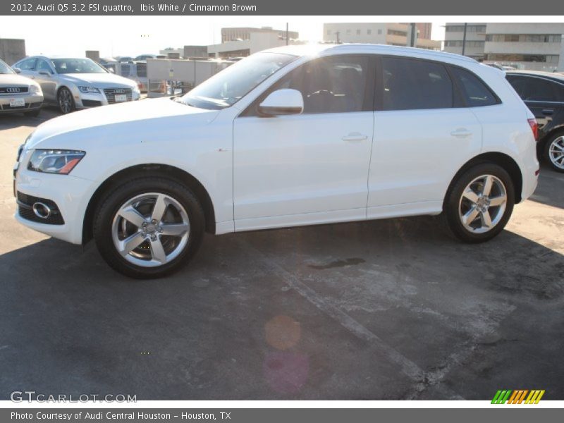 Ibis White / Cinnamon Brown 2012 Audi Q5 3.2 FSI quattro