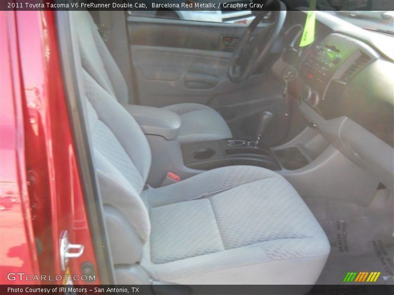 Barcelona Red Metallic / Graphite Gray 2011 Toyota Tacoma V6 PreRunner Double Cab