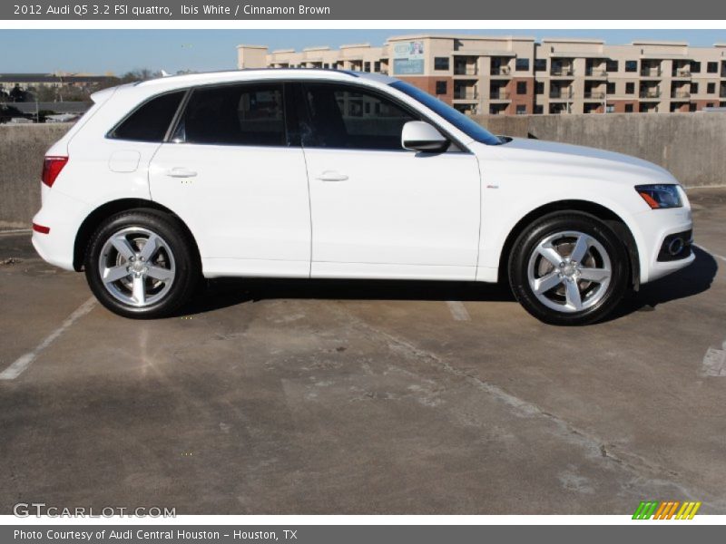 Ibis White / Cinnamon Brown 2012 Audi Q5 3.2 FSI quattro